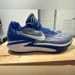Nike Men's Blue and White Athletic Shoes
